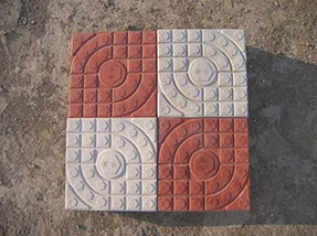 500X500彩色道砖